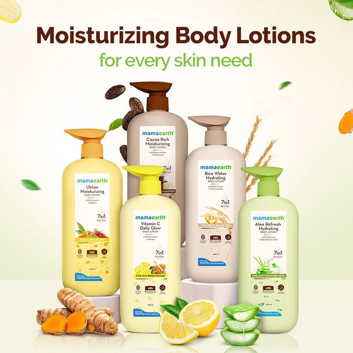 Mamaearth Aloe Refresh Hydrating Body Lotion - 400 ml