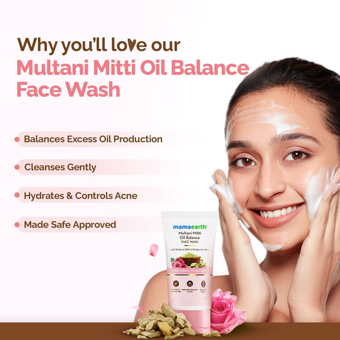 oily skin face wash usage