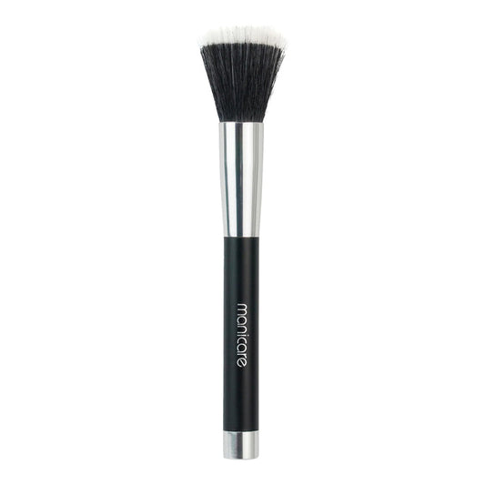 Manicare F11 Stippling Brush with dual-fibre bristles for sheer, airbrushed makeup application and streak-free blending of cream or liquid products