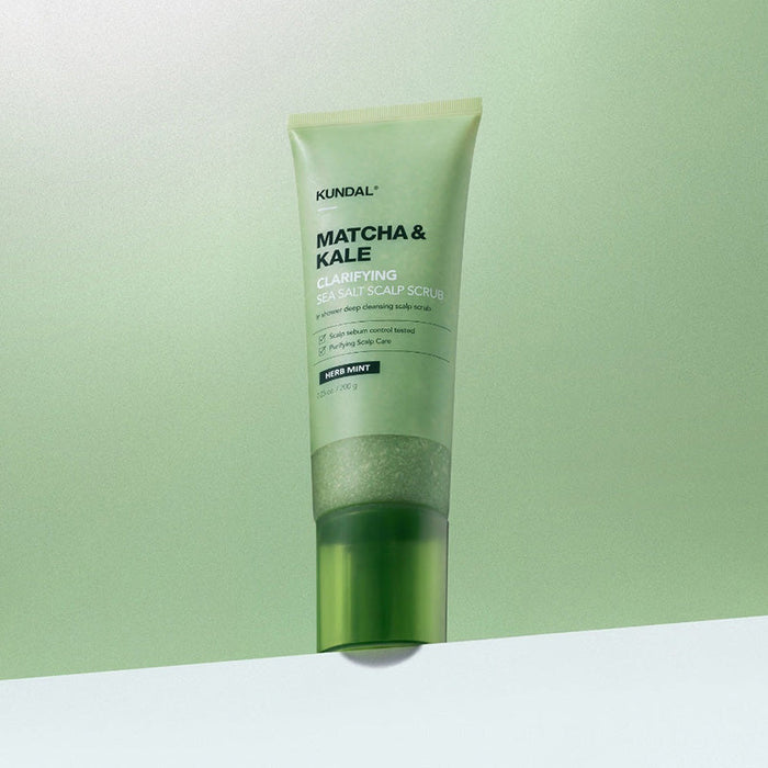 Matcha & Kale Clarifying Sea Salt Scalp Scrub
