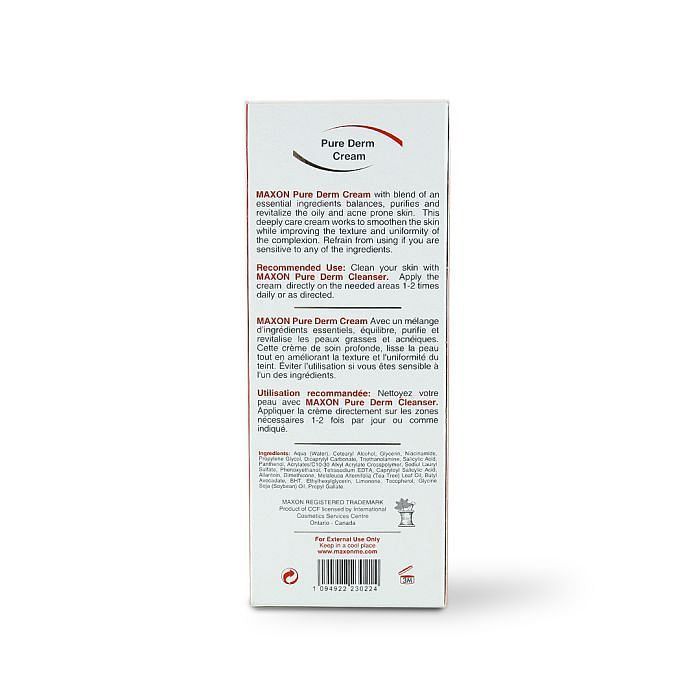 Max On Pure Derm Cream 30 ML - Makkah Pharmacy