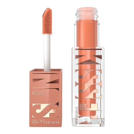 Maybelline Sunkisser Blush + Bronzer 01 Downtown Rush, dewy liquid tint with longwear sun-kissed glow – Blush Fiji