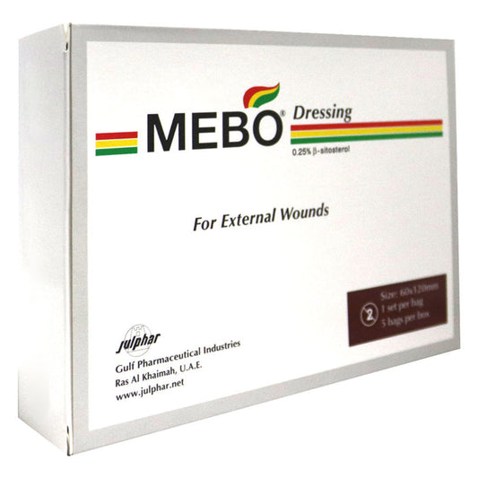 Mebo Wound Dressing 60mm X 120mm 5'S