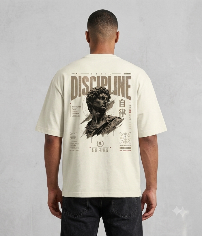 Men's Heavyweight Oversized T-Shirt – Off White