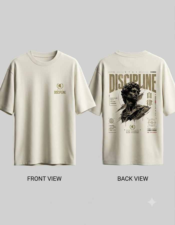 Men's Heavyweight Oversized T-Shirt – Off White