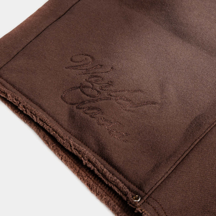 Mickey and Friends Traveler By Shoe Palace World Class Fleece Mens Shorts (Brown/Brown)