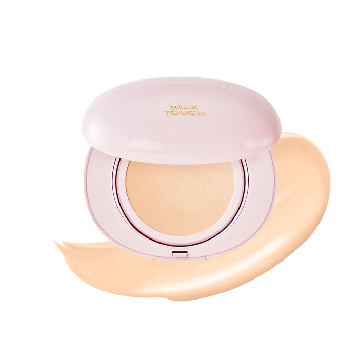 [milktouch] All-day Skin Fit Milky Glow Cushion #19W Warm Ivory 15g-Luxiface.com