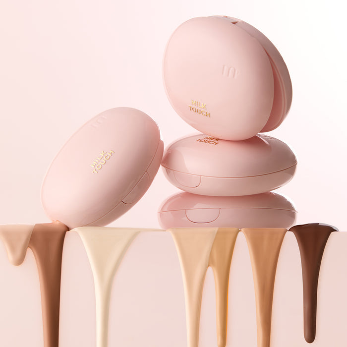 [milktouch] All-day Skin Fit Milky Glow Cushion #41C Mocha 15g-Luxiface.com