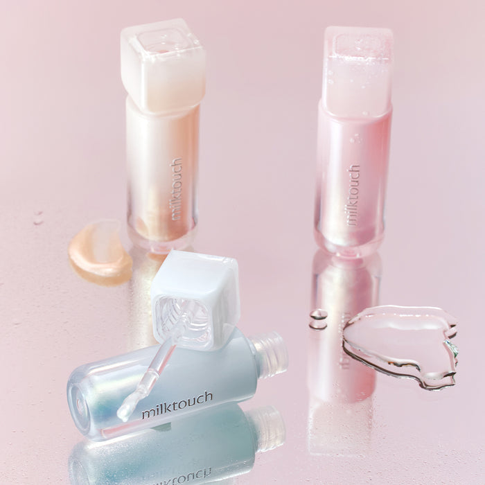 [milktouch] Dew Stain Sheer Aurora Gloss #02 BABY DEW 4g-Luxiface.com