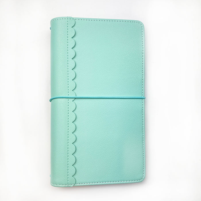 Mint Scallop Traveler's Notebook