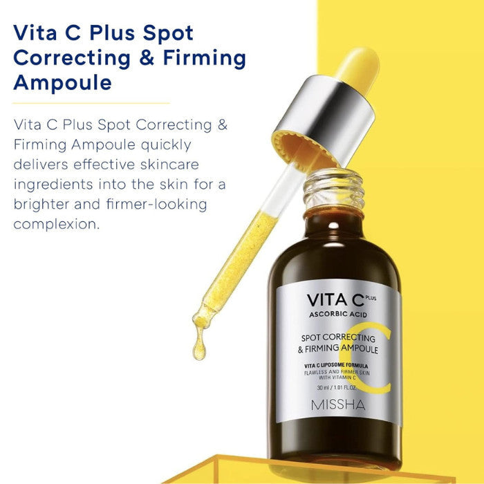 Missha Vita C Plus Spot Correcting & Firming Ampoule - 30ml Missha