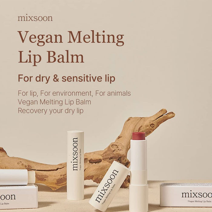 Mixsoon Vegan Melting Lip Balm 01 Clear