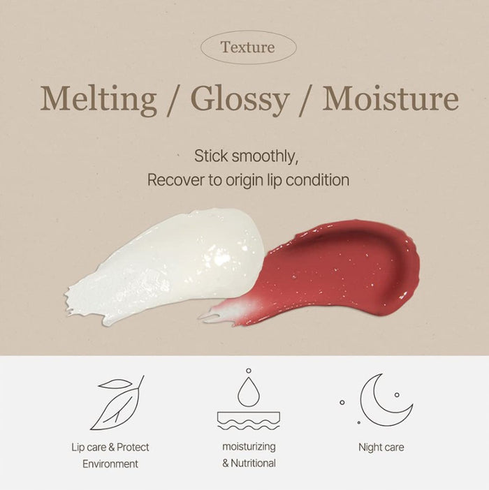 Mixsoon Vegan Melting Lip Balm 01 Clear