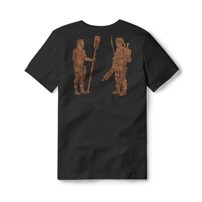 Modern and Ancient Greek Warrior Tee