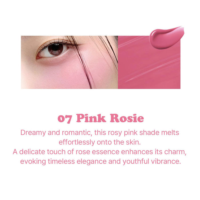 House of Hur Moist Ampoule Blusher 07 PINK ROSE Nudie Glow Australia