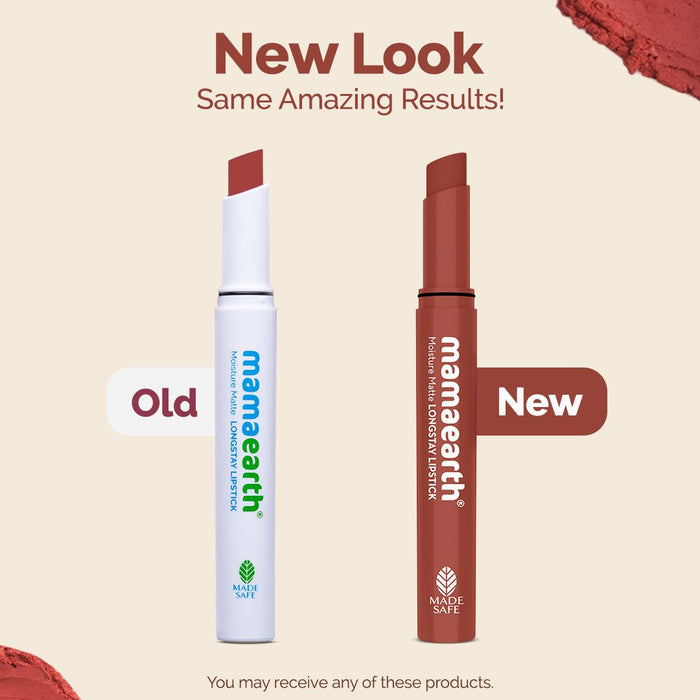 Moisture Matte Longstay Lipstick - 2g | peach nude