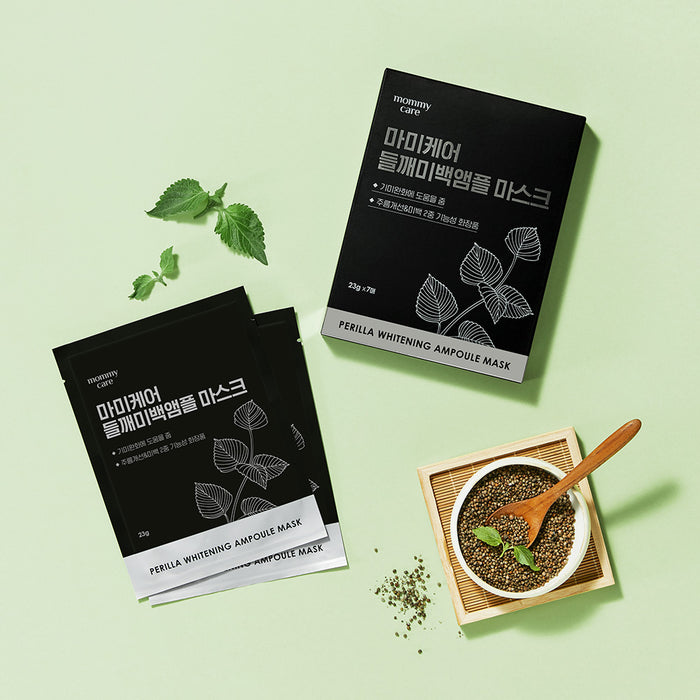 [mommycare] Perilla Whitening Ampoule Mask 23g*7ea-Luxiface.com