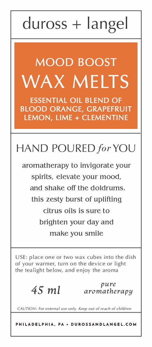 mood boost - wax melt