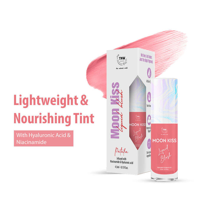 Moon Kiss Liquid Blush Pataka(02) | Dewy & Long-Lasting Cheek Tint
