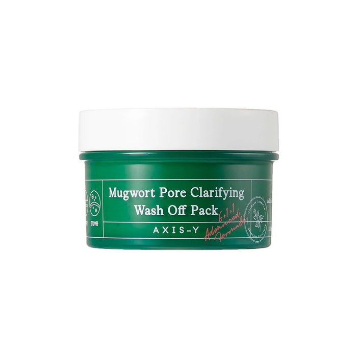 AXIS-Y Mugwort Pore Clarifying Wash Off Pack Nudie Glow Australia