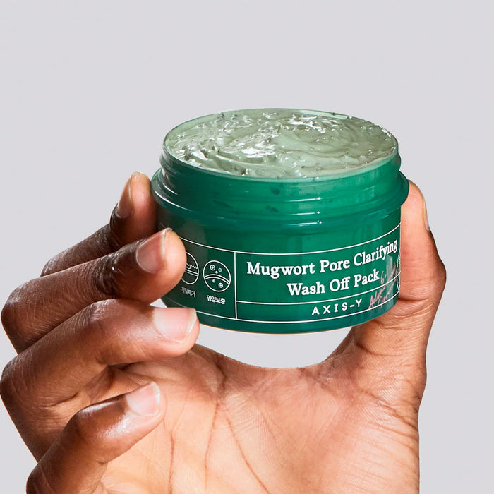 AXIS-Y Mugwort Pore Clarifying Wash Off Pack Nudie Glow Australia