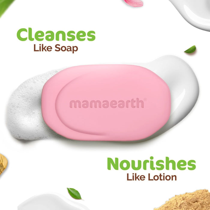 Multani Mitti Moisturizing Lotion Soap (Value Pack of 4) - 125 g X 4