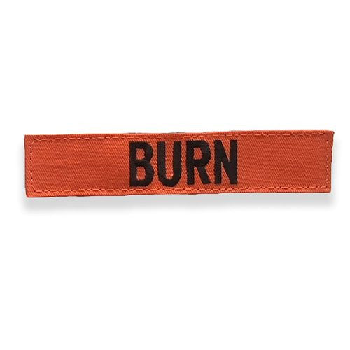 BURN - Black on Orange