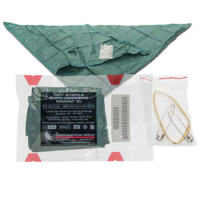 NAR Dry Sterile Burn Dressing, contents