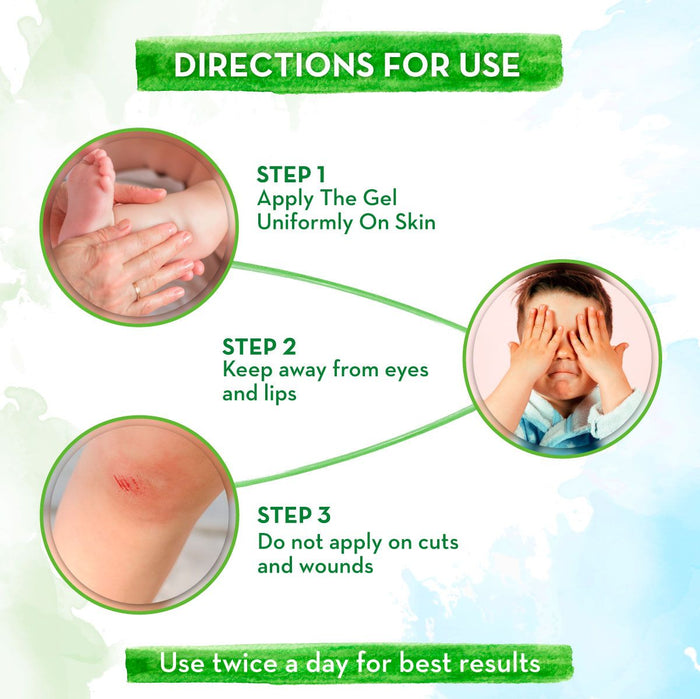 Natural Mosquito Repellent Gel -  50 ml (Pack of 3)