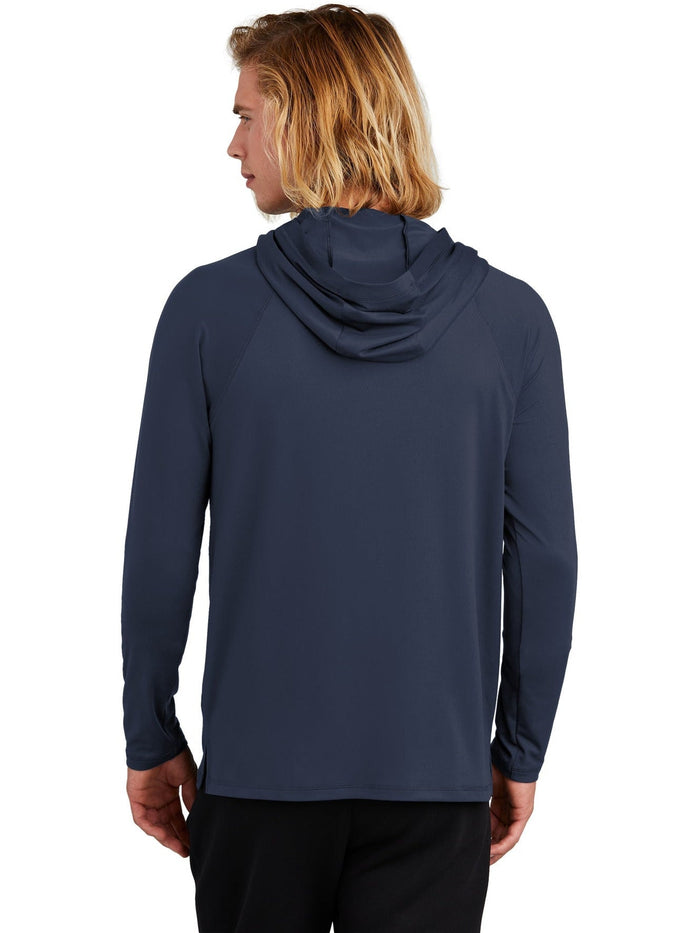 no-logo New Era Power Long Sleeve Hoodie-New-New Era-Thread Logic