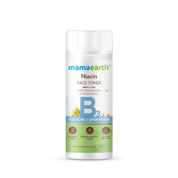 Niacinamide toner with niacin