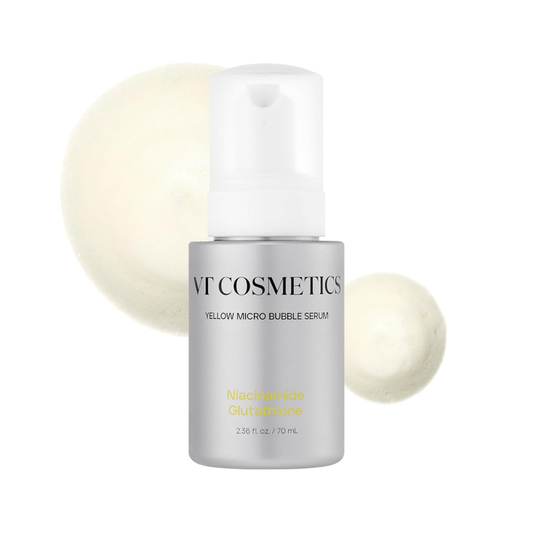 VT Cosmetics Niacinamide Glutathione Yellow Micro Bubble Serum Nudie Glow Australia
