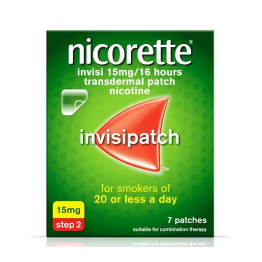 Nicorette Invisipatch 15mg/16hours Patches Step 2