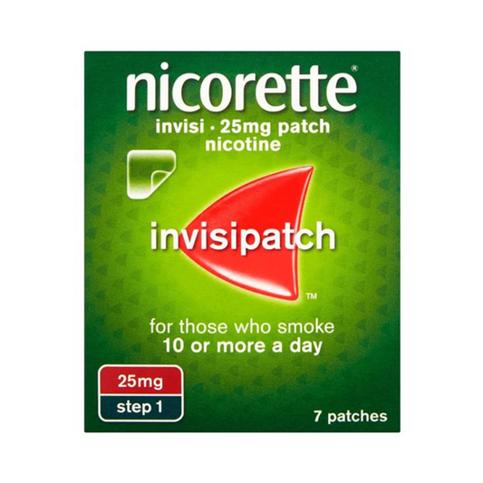 Nicorette Invisipatch 25mg/16hours Patches Step 1