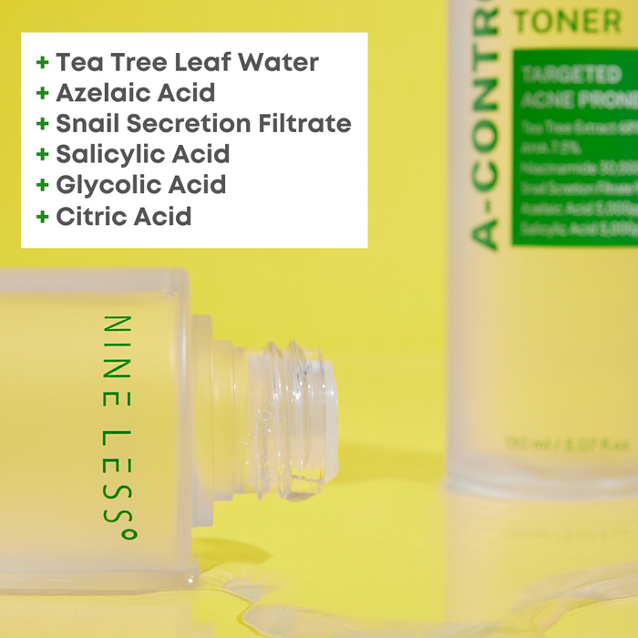 Nine Less Azelaic Acid Toner 150ml