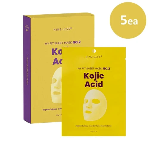 Nine Less Kojic Acid Brighten Dullness Mask 5