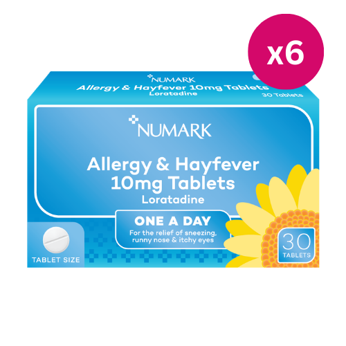 Numark Allergy & Hayfever Loratadine 10mg 180 Tablets