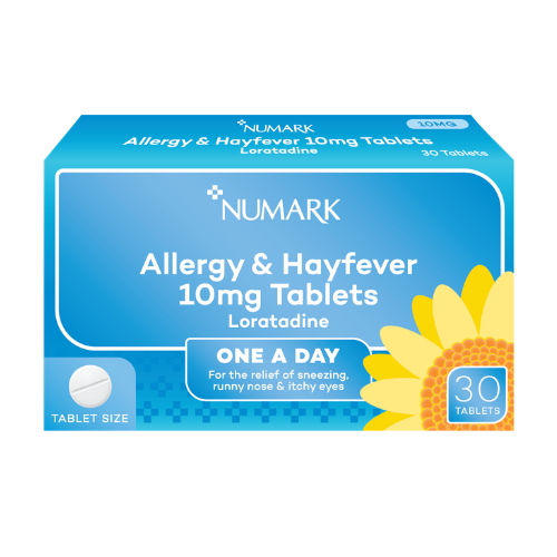 Numark Allergy & Hayfever Loratadine 10mg 30 Tablets