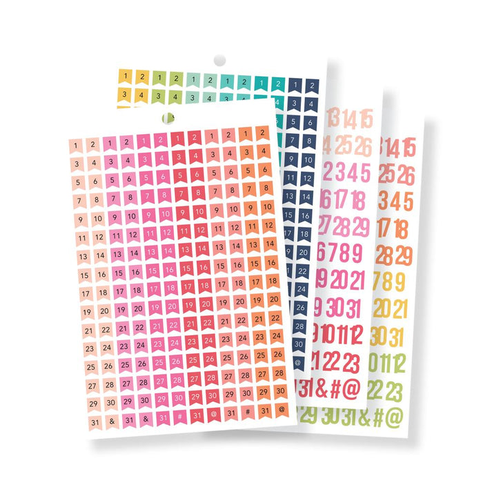 Numbers Sticker Tablet