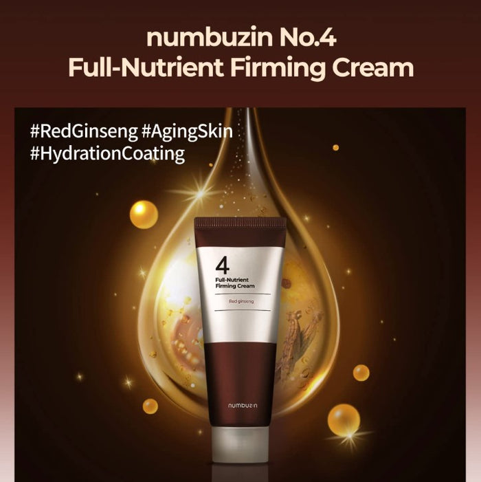 numbuzin No.4 Full-Nutrient Firming Cream 60ml / 2.02 fl. oz.