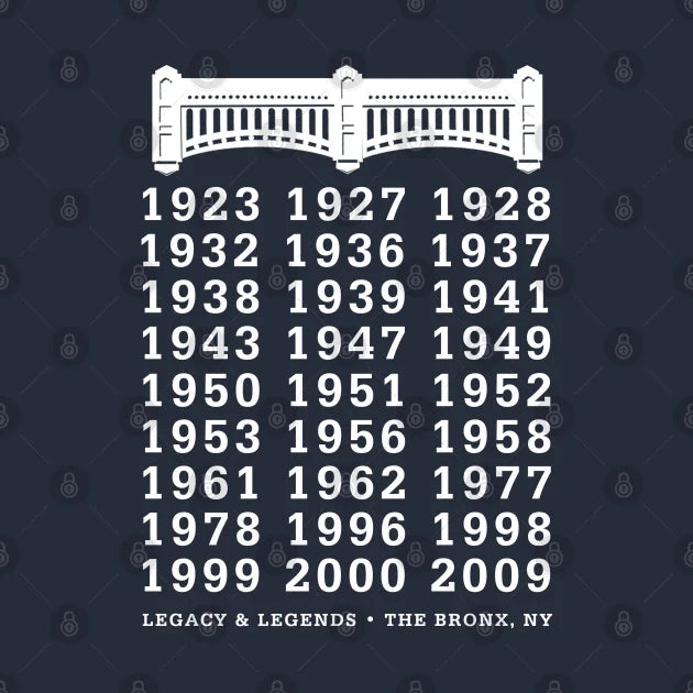Nyy Legacy And Legends Hoodie