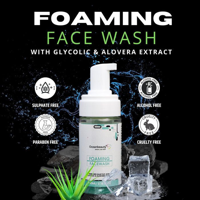 Oceanbeauty Foaming Facewash - Cosmosentials