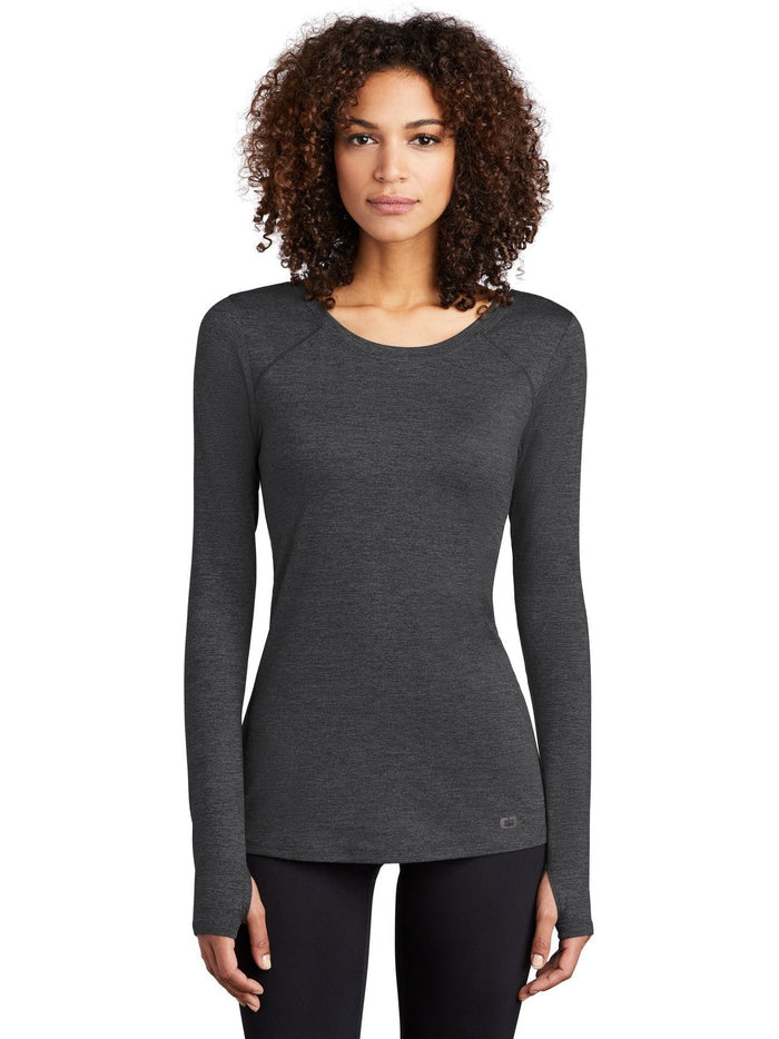 no-logo OGIO Endurance Ladies Force Long Sleeve Tee-Active-OGIO-Thread Logic