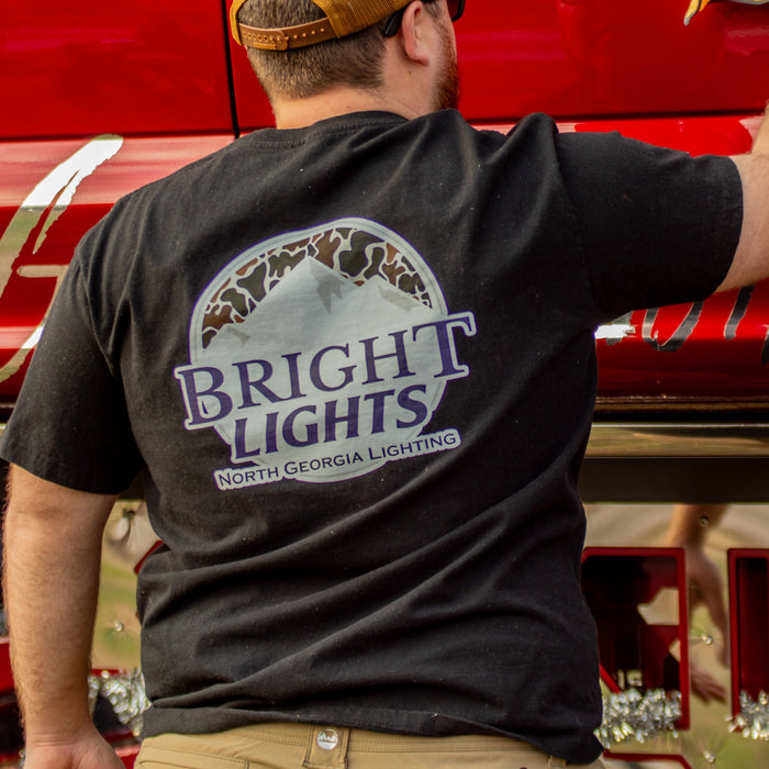 Old School Duck Camo 'Bright Lights' Tee