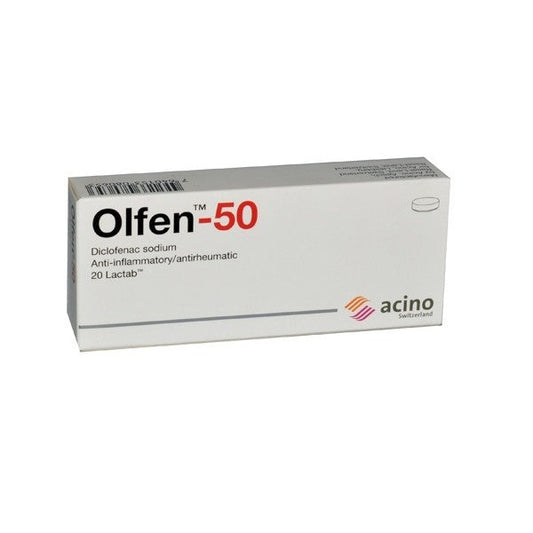 Olfen 50mg Tab 20's