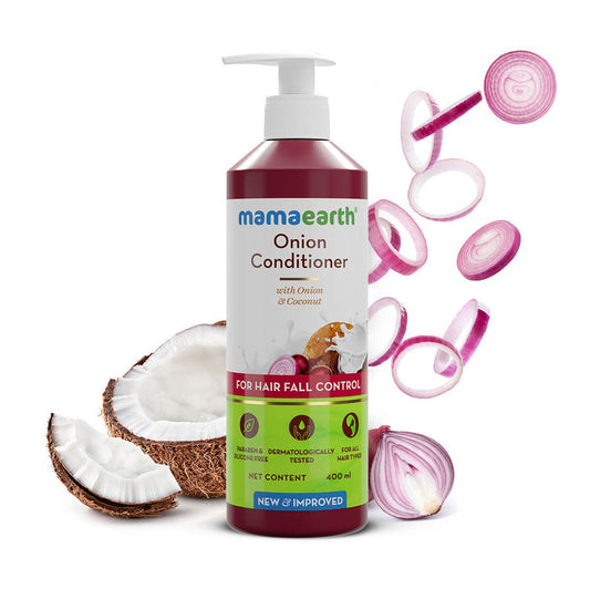 Onion Conditioner for Hair Growth and Hair Fall Control with Onion and Coconut, 400ml