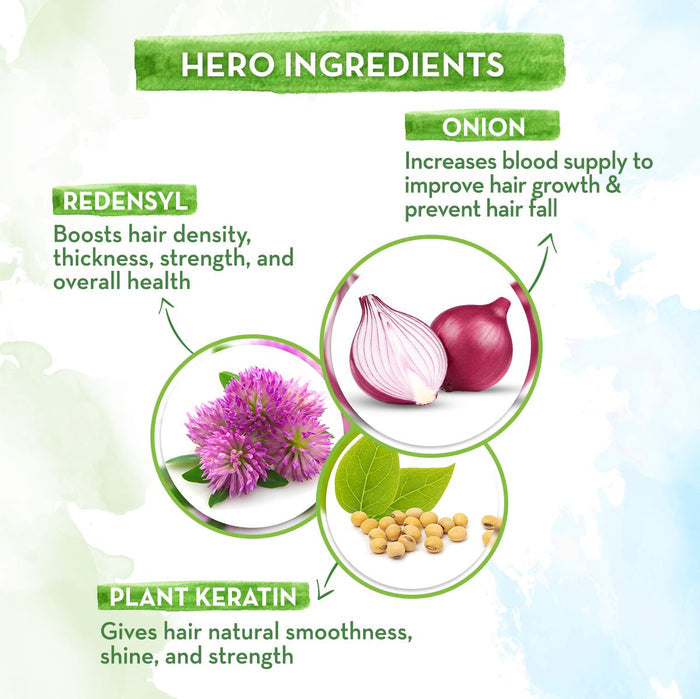 Onion Healthy Hair Kit - 250 ml + 650 ml + 400 ml