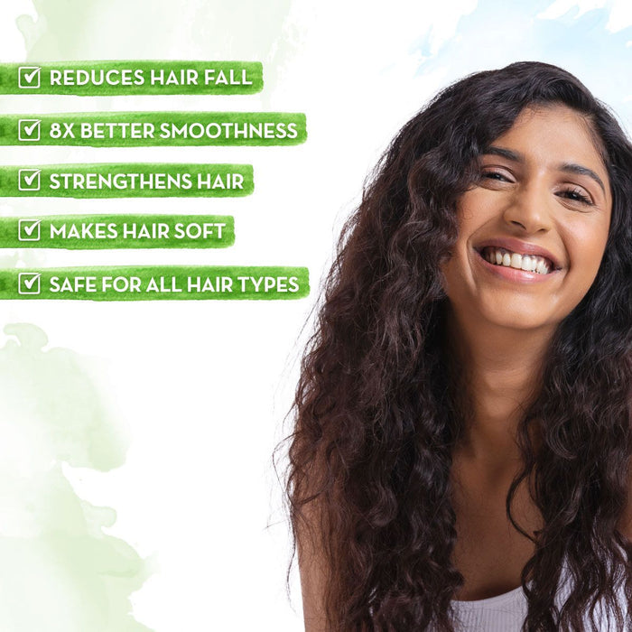 Mamaearth onion shampoo healthy hair results