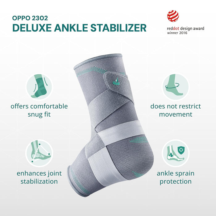 Oppo 2302 Deluxe Ankle Stabilizer Large