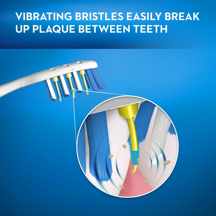 Oral-B Pro-Expert Pulsar Battery Powered Medium Toothbrush, 1 Piece - Makkah Pharmacy